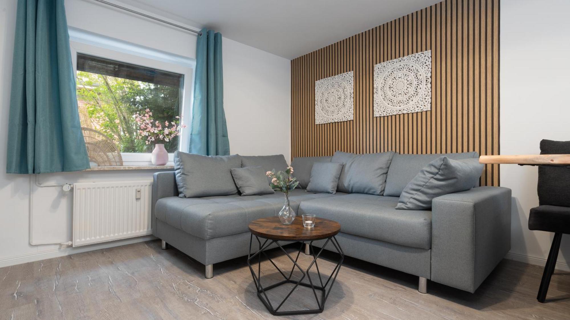 Neue Ferienwohnung Kuestennaehe Mit Terrasse 3Km Zum Strand Osdorf Buitenkant foto