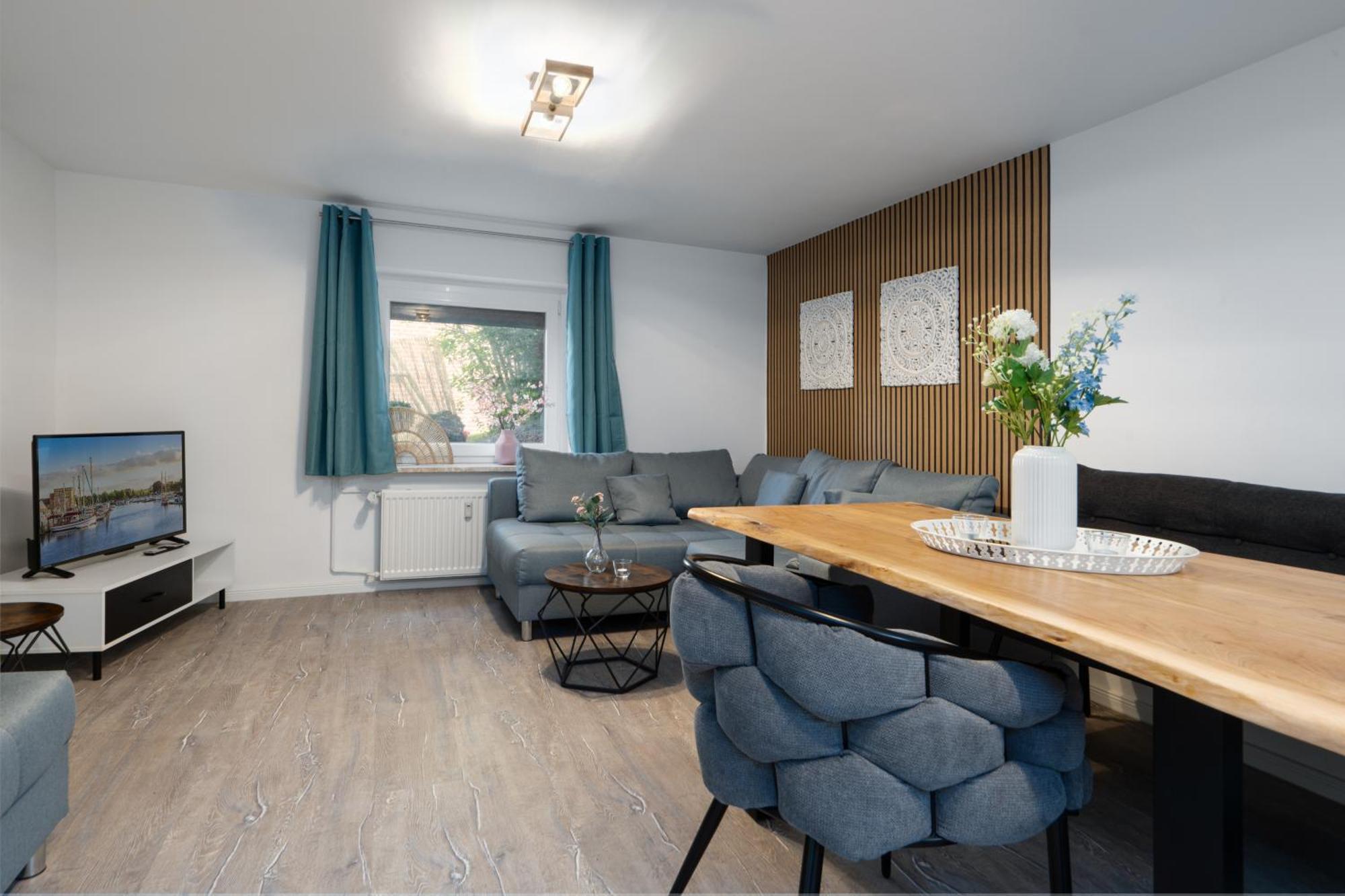 Neue Ferienwohnung Kuestennaehe Mit Terrasse 3Km Zum Strand Osdorf Buitenkant foto