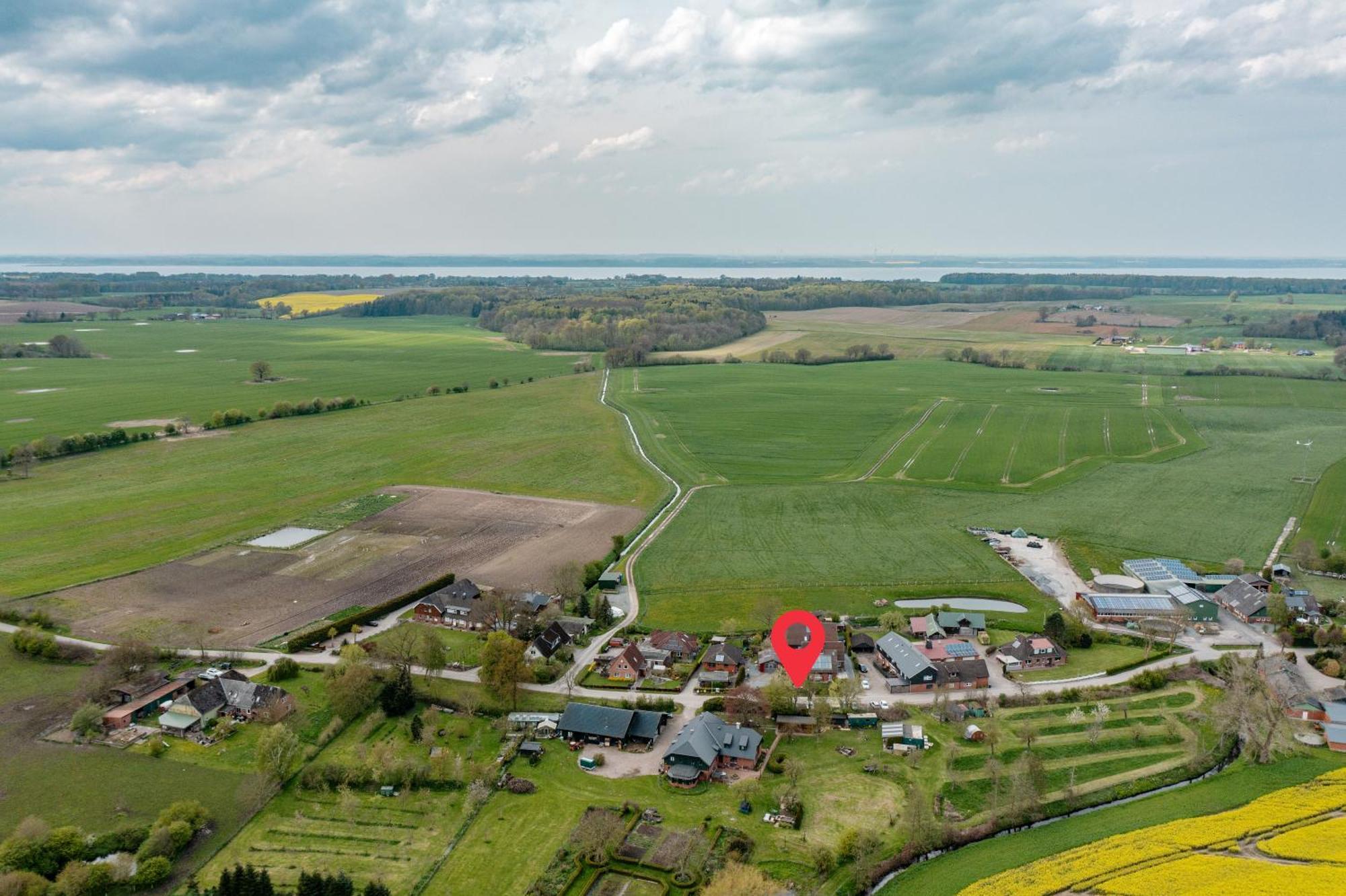 Neue Ferienwohnung Kuestennaehe Mit Terrasse 3Km Zum Strand Osdorf Buitenkant foto