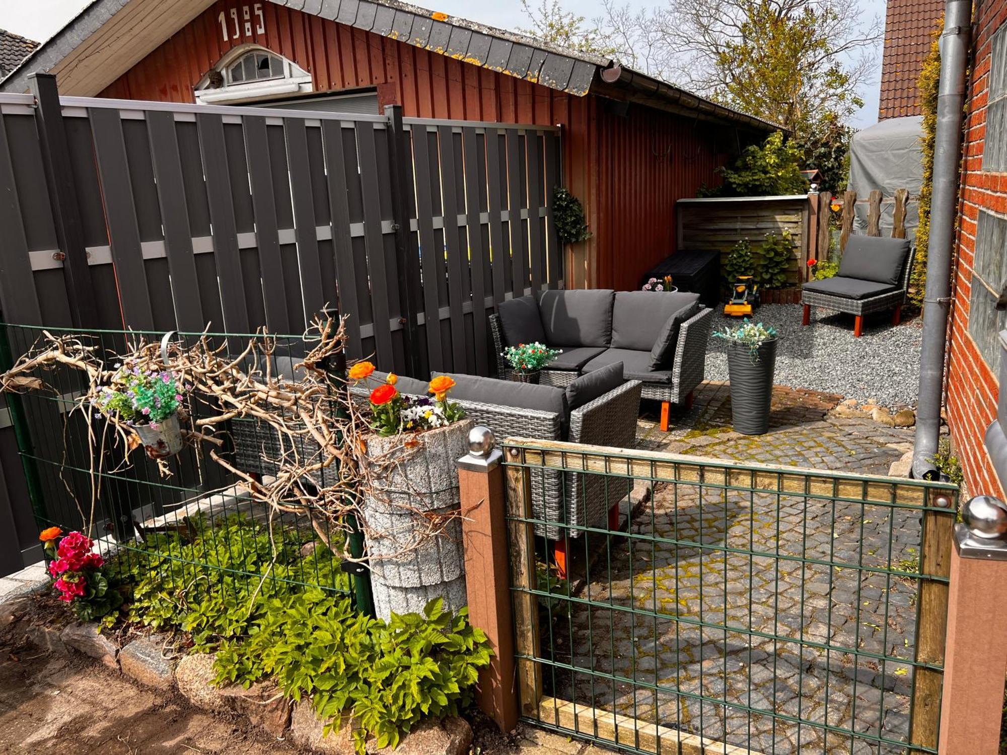 Neue Ferienwohnung Kuestennaehe Mit Terrasse 3Km Zum Strand Osdorf Buitenkant foto